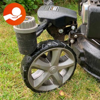 Gressklipper test: Ergonomi Gressklipper test: Ergonomi